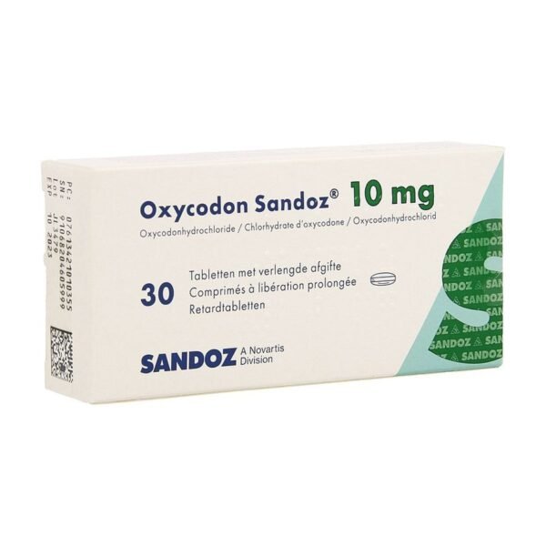 Oxycodon 10mg sandoz verlengde afgifte 30