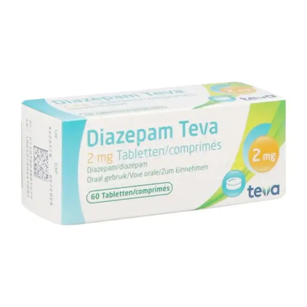 Diazepam teva comp 60x 2mg