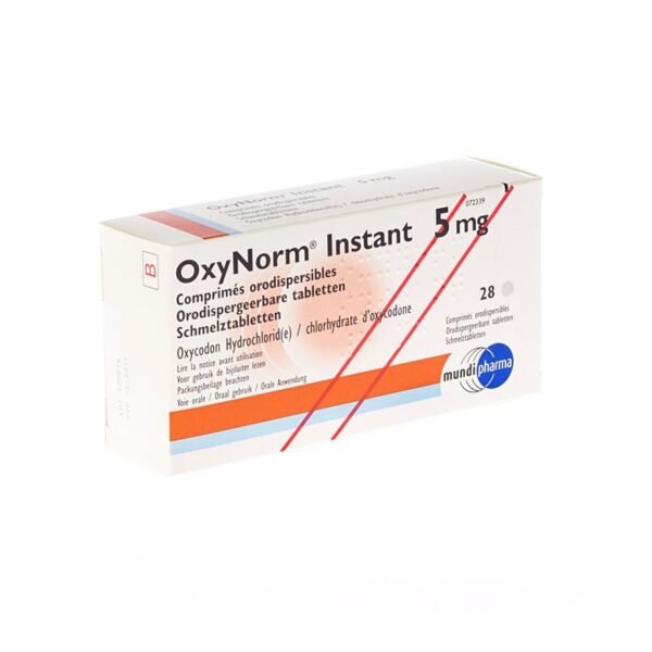 Oxynorm instant tabl 28 x 5mg