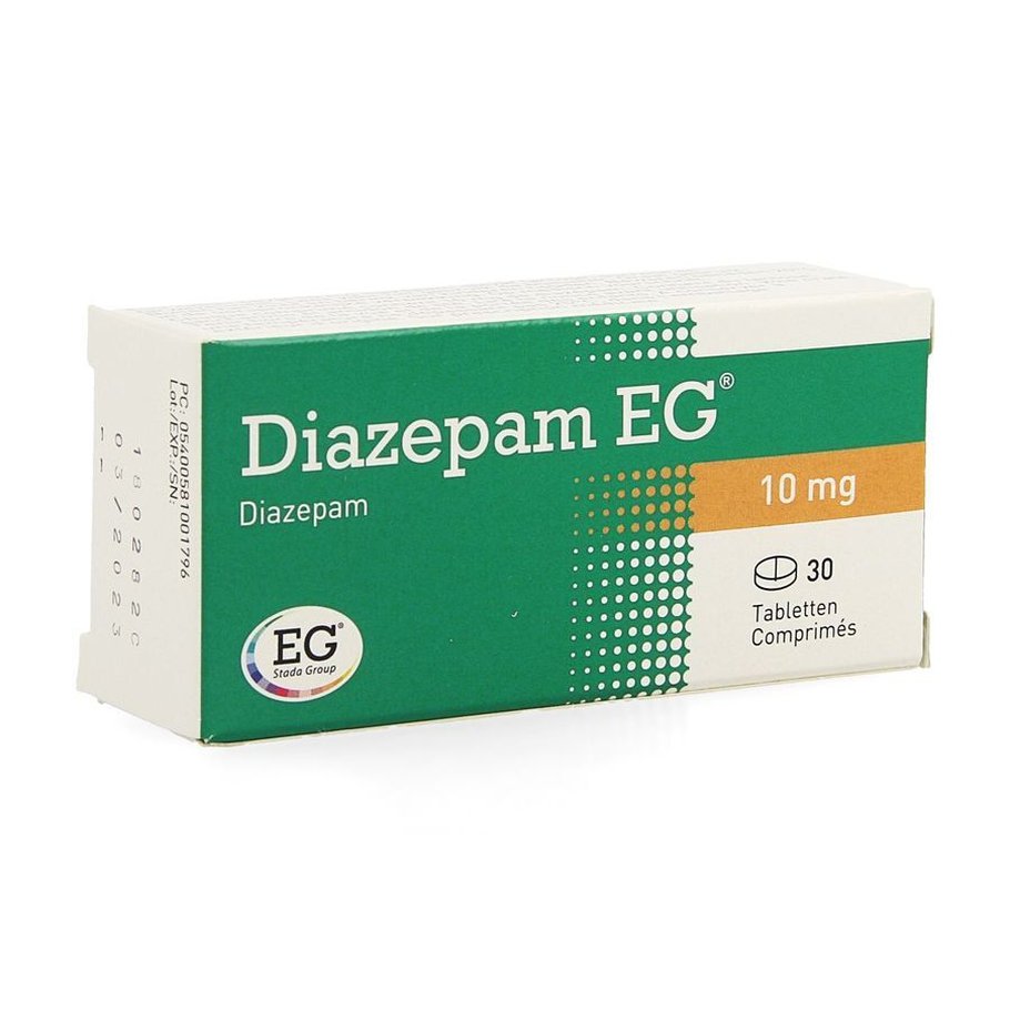 20 Diazepam eg tabl 30x10mg