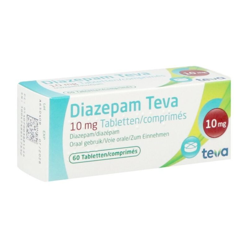 Diazepam teva comp 60x10mg