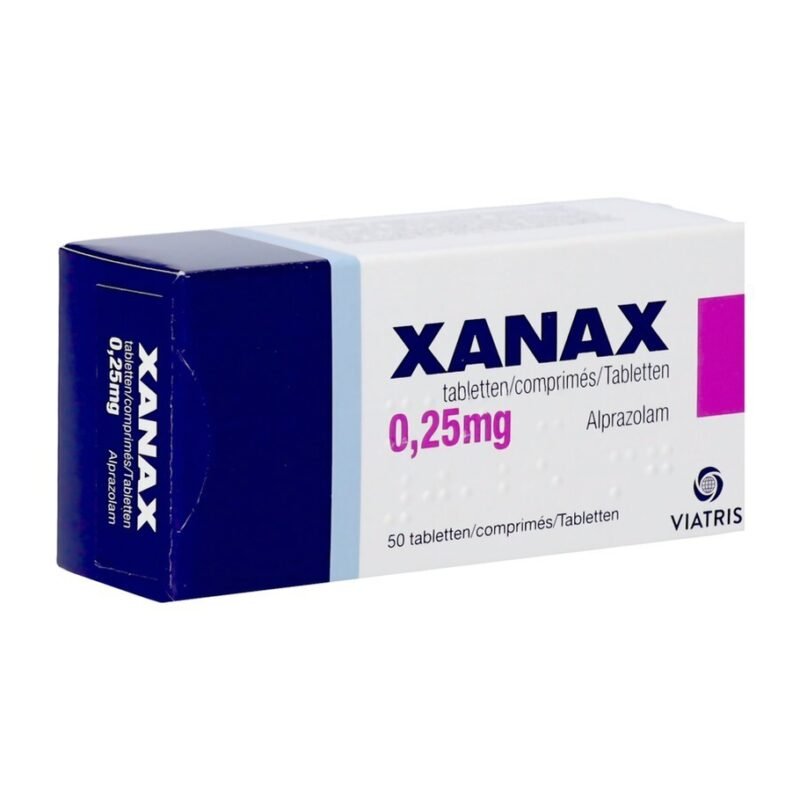 Xanax 0,25mg tabl 50